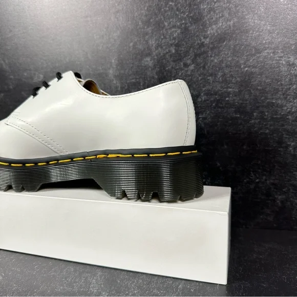 DR DOC MARTENS 1461 BEX SMOOTH LEATHER OXFORD WOMENS SHOES SIZE 8 3 EYE NEW - Picture 10 of 10